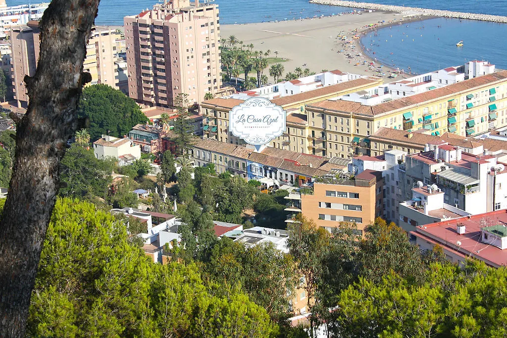 La Casa Azul B&B + Apartments Málaga Oda ve Kahvaltı